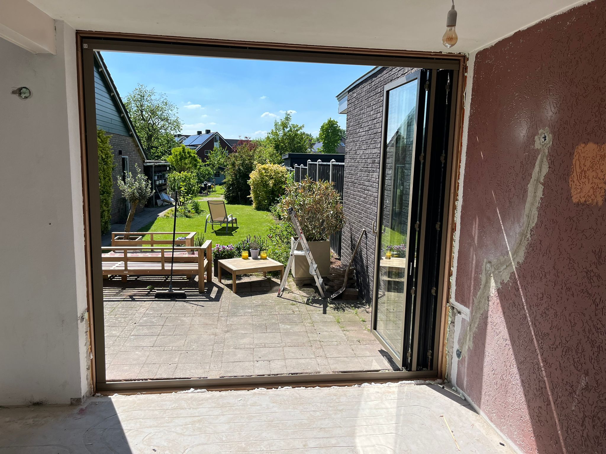 Vouwwand Zutphen op maat gemaakt